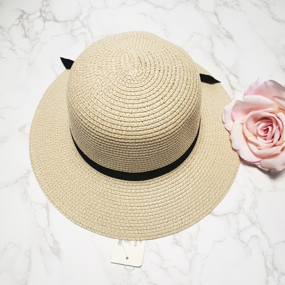 Women's summer hat. foldable hat.